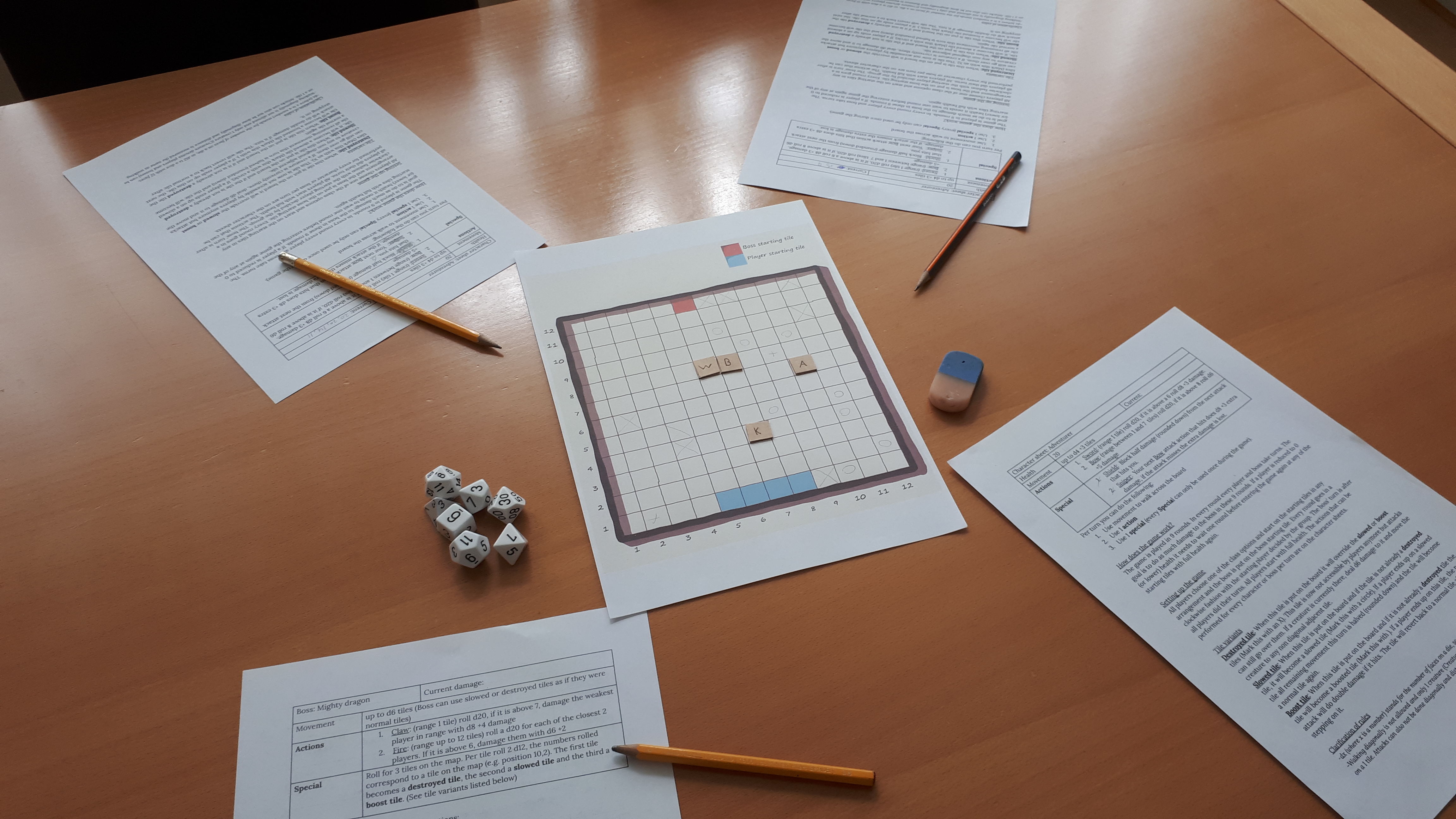 Untitled boardgame setup